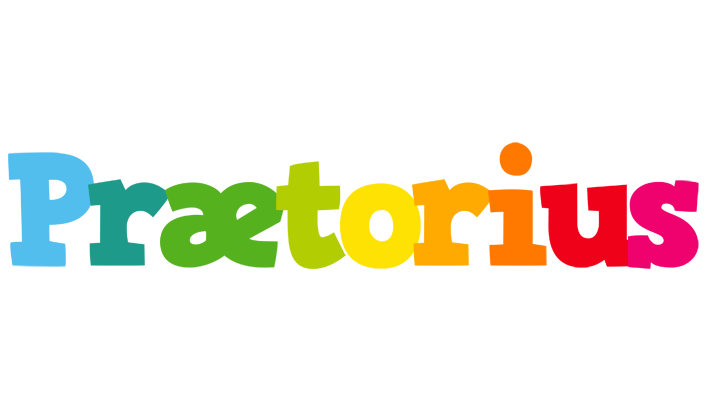 Prætorius rainbows logo