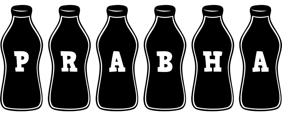 Prabha bottle logo