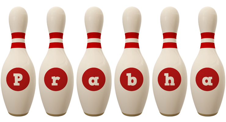 Prabha bowling-pin logo