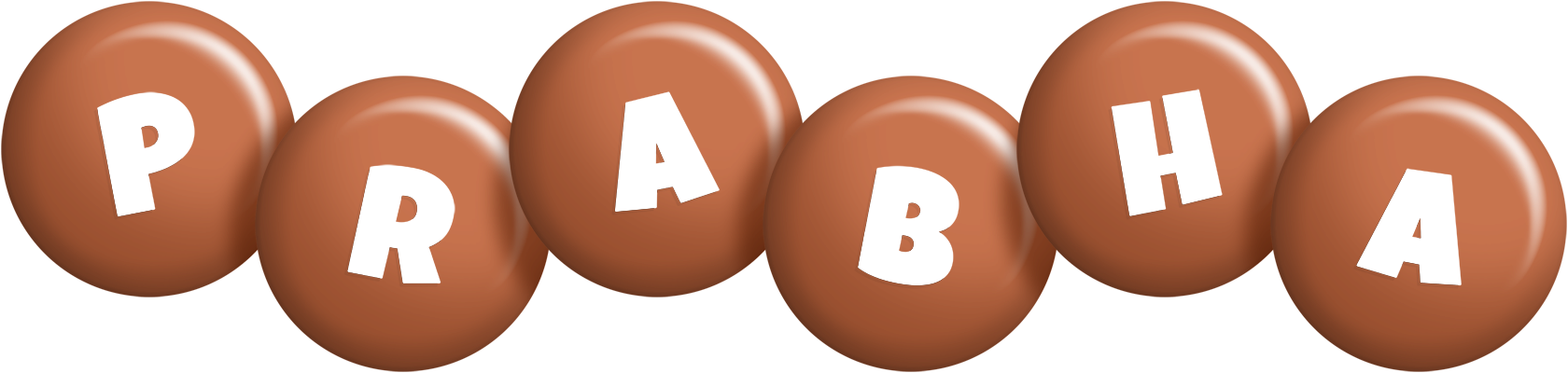 Prabha candy-brown logo
