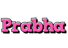 Prabha girlish logo