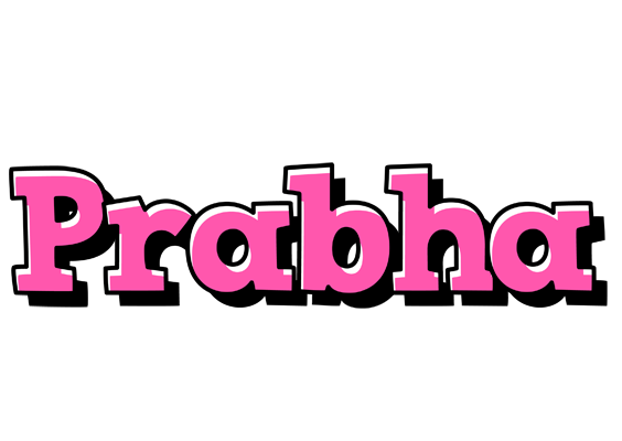 Prabha girlish logo
