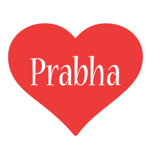 Prabha love logo