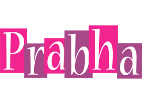 Prabha whine logo