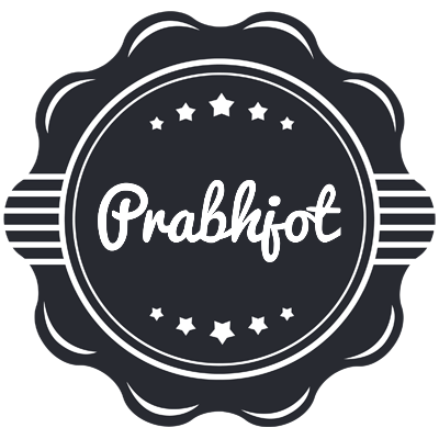 Prabhjot badge logo