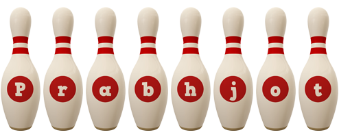 Prabhjot bowling-pin logo
