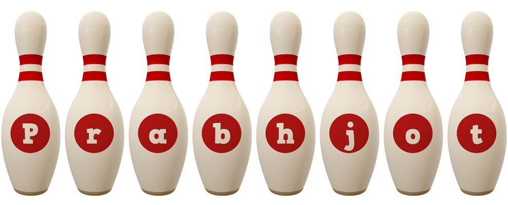 Prabhjot bowling-pin logo