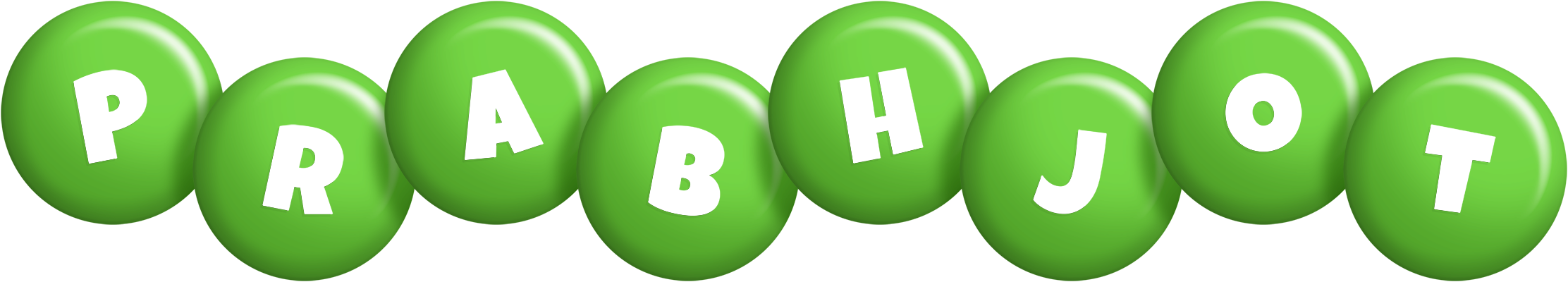 Prabhjot candy-green logo