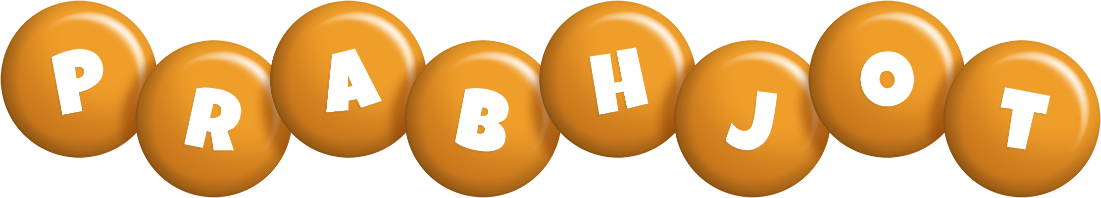 Prabhjot candy-orange logo