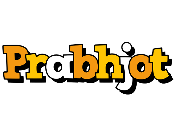 Prabhjot cartoon logo