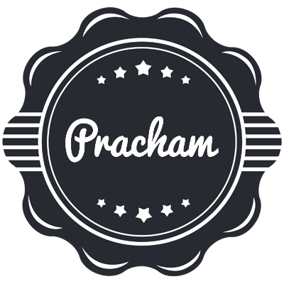 Pracham badge logo