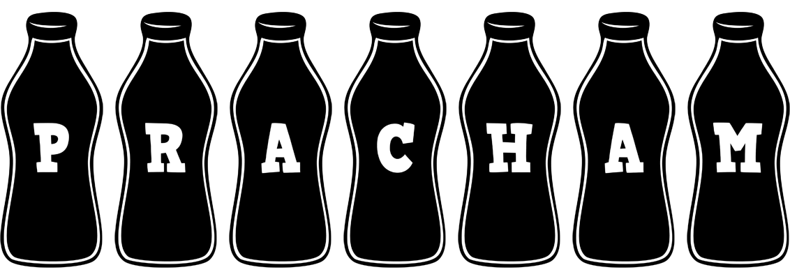 Pracham bottle logo