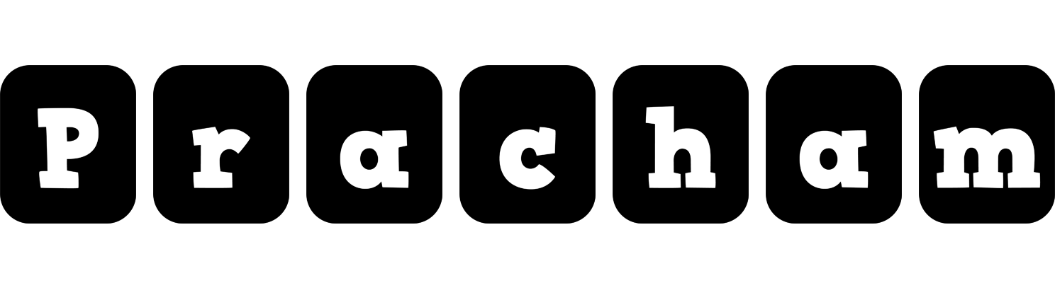 Pracham box logo