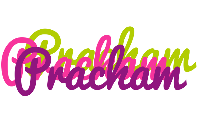 Pracham flowers logo
