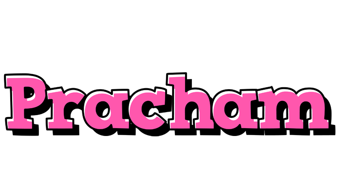 Pracham girlish logo