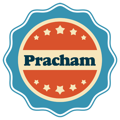 Pracham labels logo