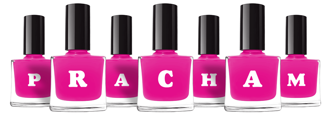 Pracham nails logo