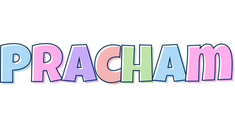 Pracham pastel logo