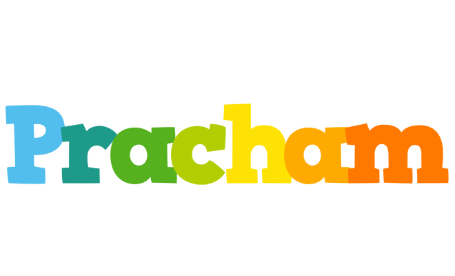 Pracham rainbows logo