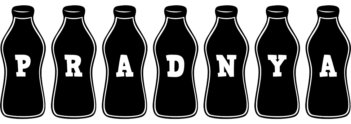 Pradnya bottle logo