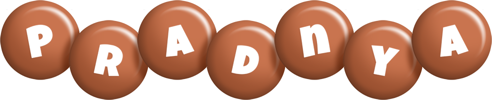 Pradnya candy-brown logo
