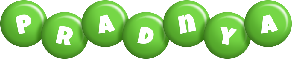 Pradnya candy-green logo