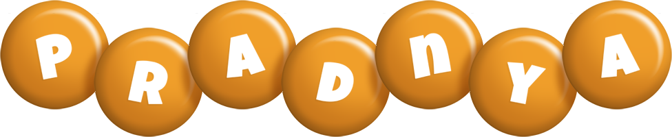 Pradnya candy-orange logo