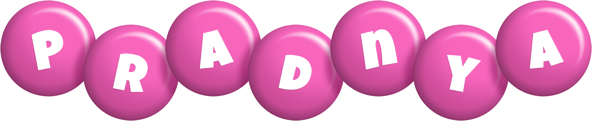 Pradnya candy-pink logo