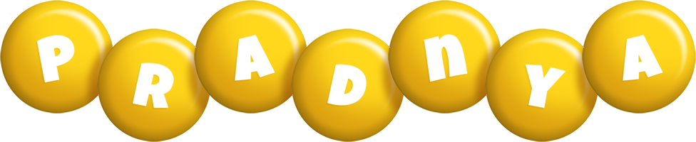Pradnya candy-yellow logo