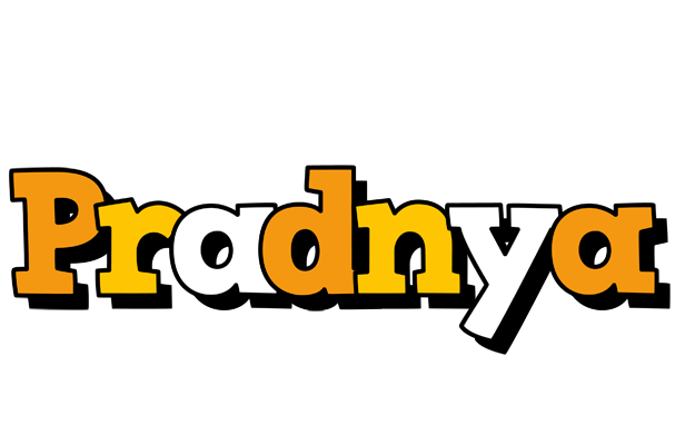 Pradnya cartoon logo