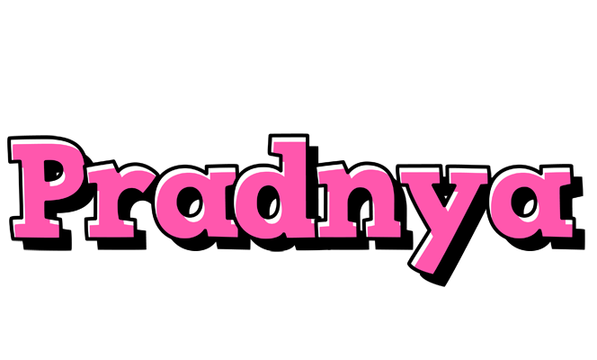 Pradnya girlish logo