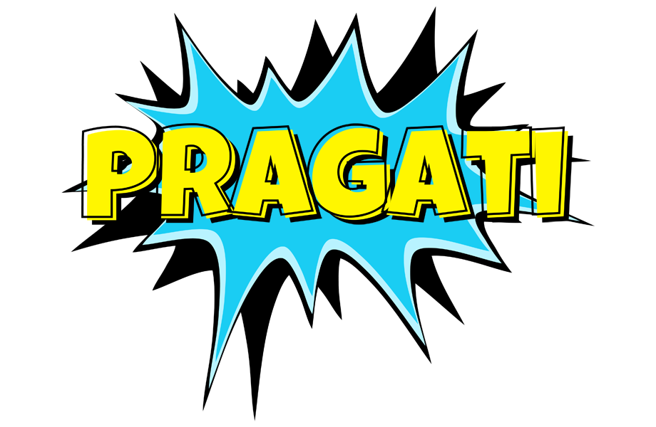 Pragati amazing logo