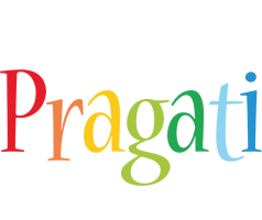 Pragati birthday logo