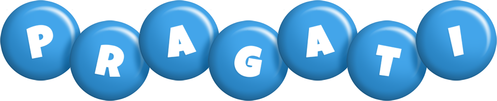 Pragati candy-blue logo