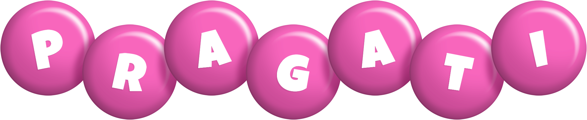 Pragati candy-pink logo
