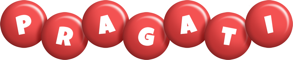 Pragati candy-red logo