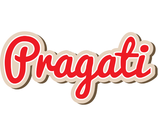 Pragati chocolate logo