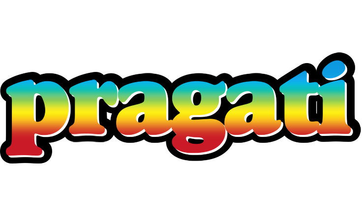 Pragati color logo
