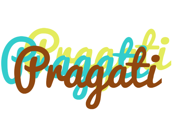 Pragati cupcake logo