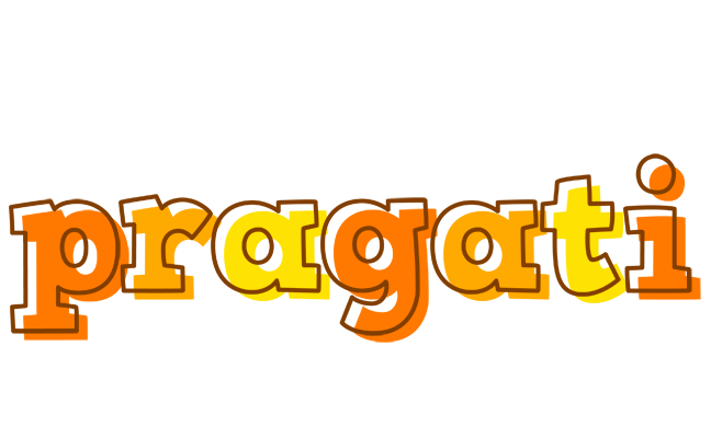Pragati desert logo