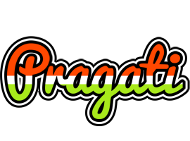 Pragati exotic logo