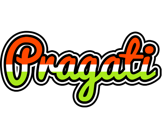 Pragati exotic logo