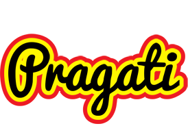 Pragati flaming logo