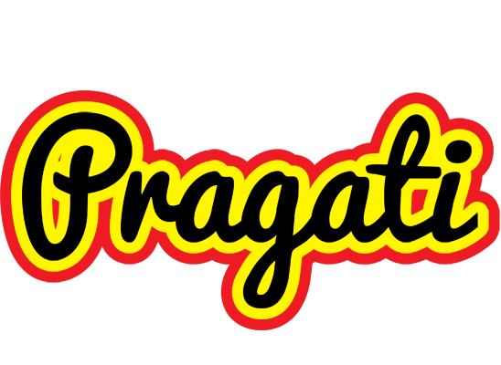 Pragati flaming logo