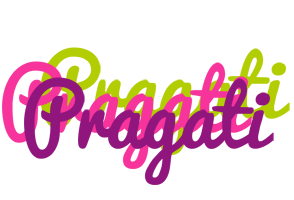 Pragati flowers logo