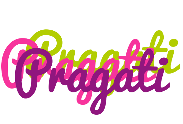 Pragati flowers logo