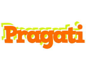 Pragati healthy logo