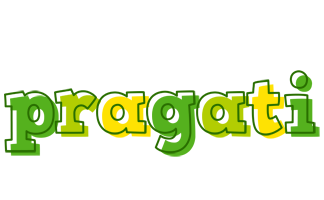 Pragati juice logo