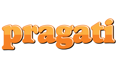 Pragati orange logo