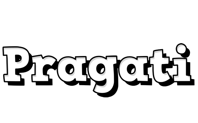 Pragati snowing logo